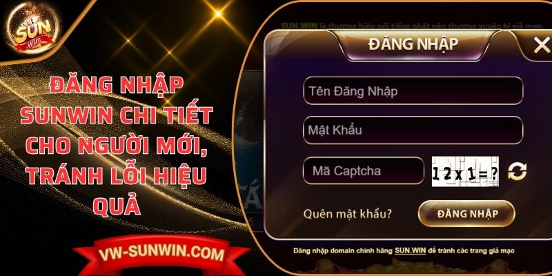 đăng nhập SUNWIN