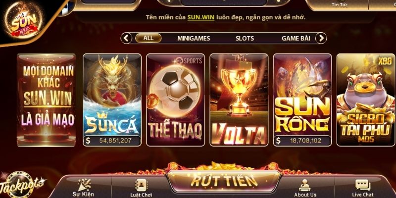 Các trò chơi hấp dẫn tại SUNWIN dành cho hội viên