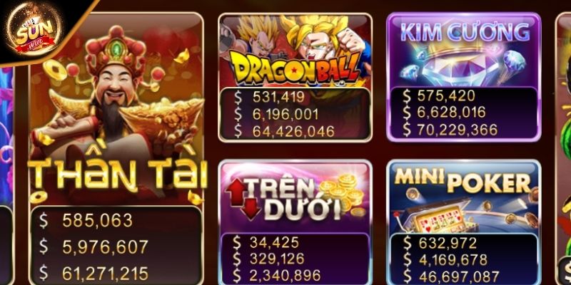 So sánh game phổ biến